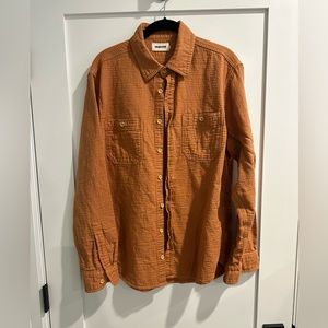 Used rust colored sized 42 button down